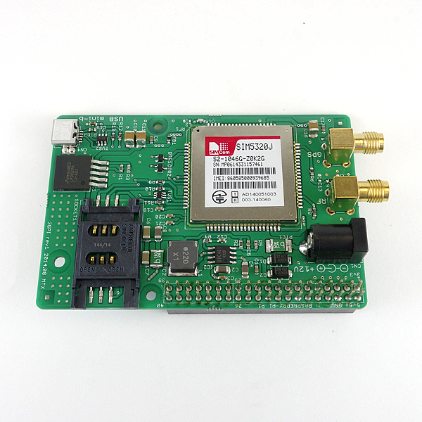 [拡張ボード]Raspberry Pi用 3G通信モジュール(type B+)【3GPI_40PIN】