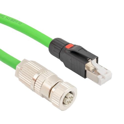 SENSOR CORD M12 RCPT-RJ45 PLUG 16.4FT TRGPA403-5M L-COM製｜電子部品・半導体通販のマルツ