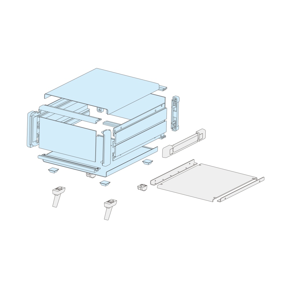 MOY型バンド取手付システムケース【MOY99-21-23B】
