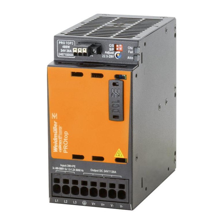 POWER SUPPLY AC-DC 12V 10A 2467150000 Weidmuller製｜電子部品・半導体通販のマルツ