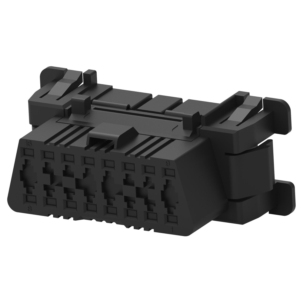 AUTOMOTIVE HOUSING PLUG 16POS BLACK 179631-2 AMP Connectors / TE