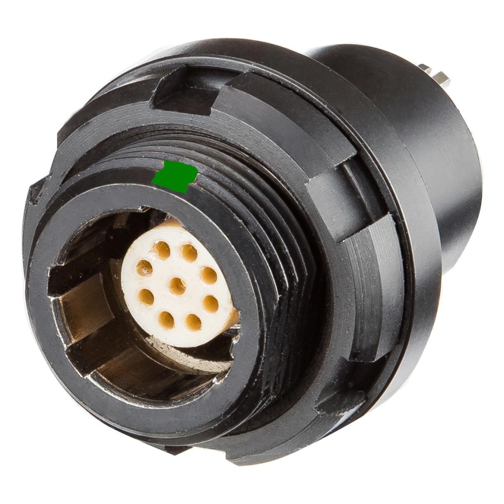 CIRCULAR CONN RCPT 9POS PANEL FDYB-09EEFP-NDK-001 Amphenol LTW製｜電子部品 ...
