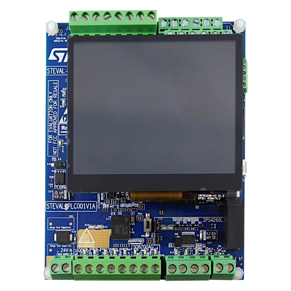 EVAL BOARD PROG LOGIC CONTROLLER STEVAL-PLC001V1 STマイクロエレクトロニクス製｜電子部品 ...