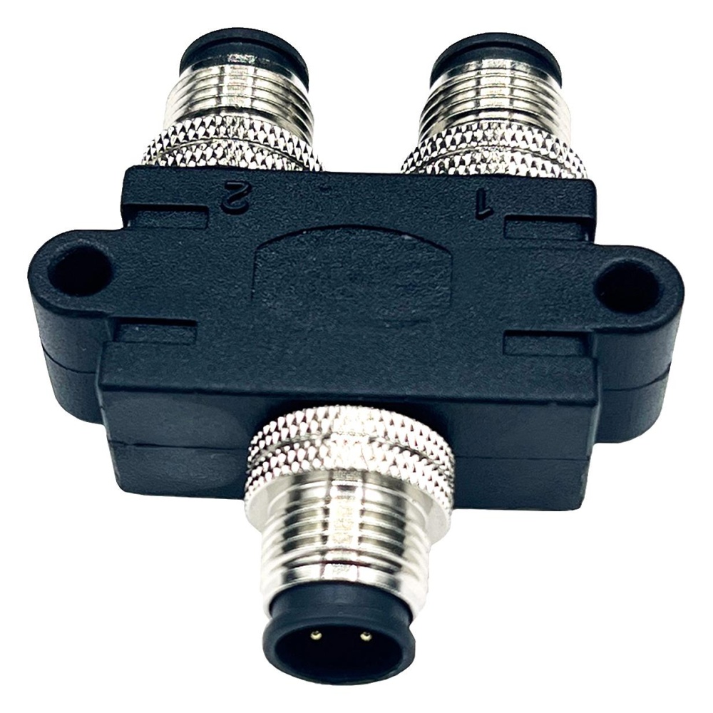 Y SPLITTER CON 5P M12 RCPT-5P PLUG/RCPT Y58-B05-FMFR001 Norcomp Inc.製 ...