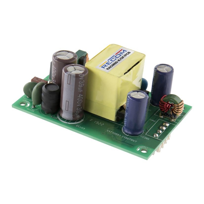 POWER SUPPLY AC-DC 48V 1.25A RACM60-48SK/277/OF-T Recom Power製｜電子部品・半導体 ...