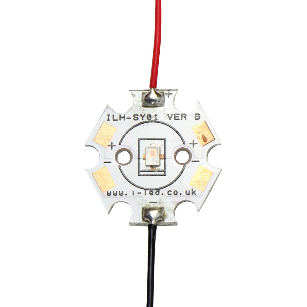 Module Red Astd Leds LED MODULE RED STAR 90LM 0.7A ILH-SY01-CNRD-SC201-WIR200. Intelligent ...