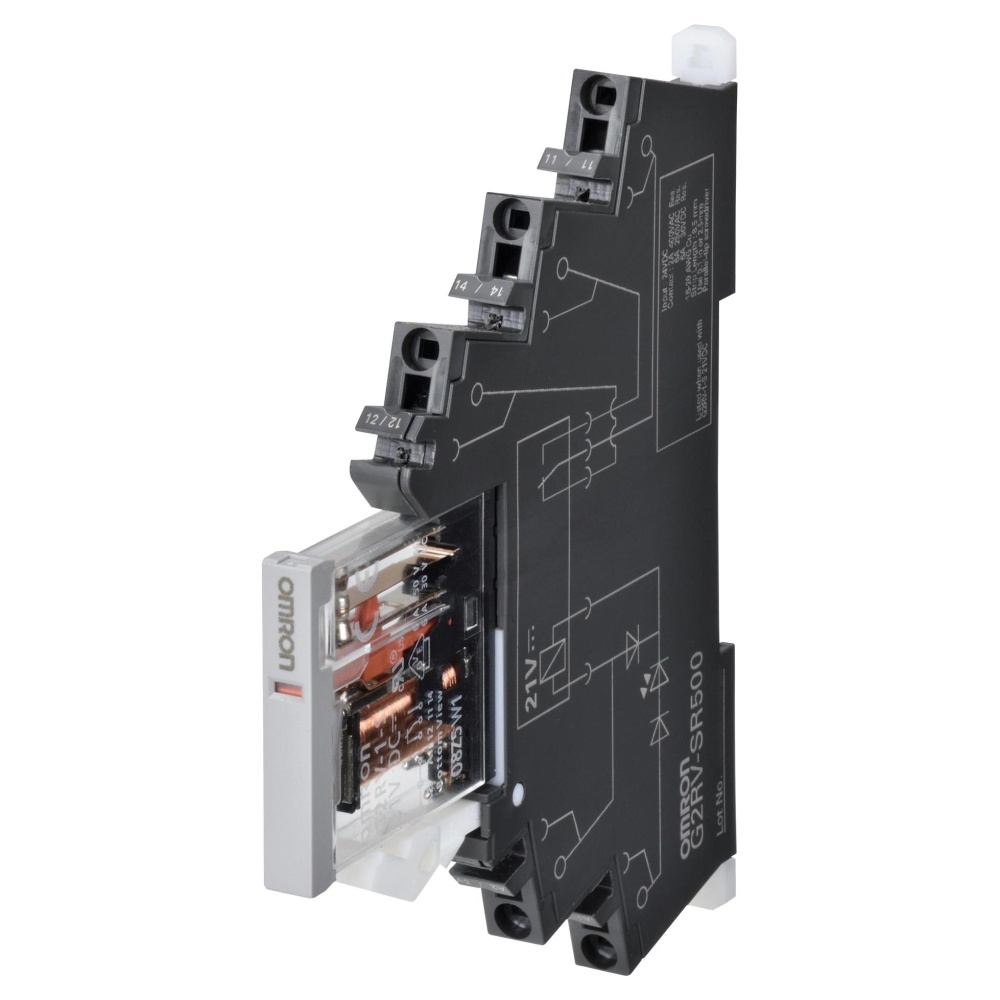 POWER RELAY SPDT 48V DIN RAIL G2RVSR500 AC/DC48 OMRON製｜電子部品・半導体通販のマルツ