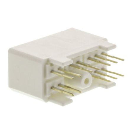 基板接続用ソケット 12極 3.5mm 2列 スルーホール 1-174957-1 TE