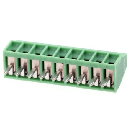 基板用端子台、MPT 0.5/9-2.54シリーズ、2.54mmピッチ 、1列、9