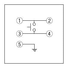 タクトスイッチ SKHU シリーズ 100個巻リール製品【SKHUQGG020】