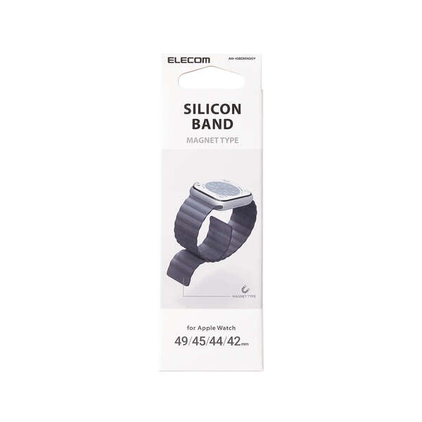 Apple Watch用マグネットバンド (49/45/44/42mm)【AW-45BDMAGGY】
