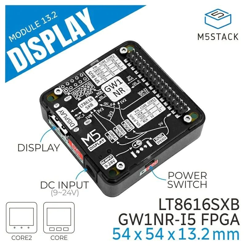 M5Stack用ディスプレイモジュール(HDMI出力)【M5STACK-M126】