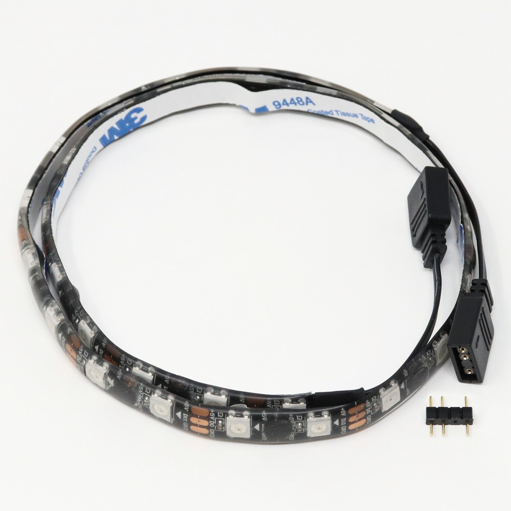 2Way ARGB LEDストリップライト 50cm【RLD-STRDM50B】