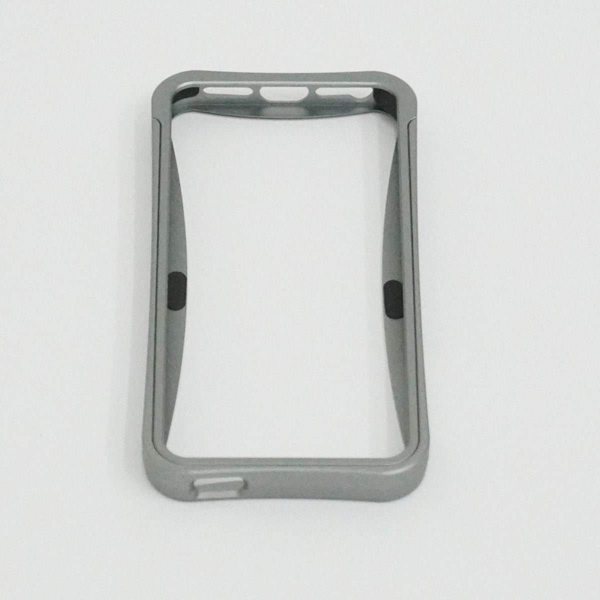 【在庫処分セール】iPhone5用アルミバンパーフレーム ガンメタ【EM-IP5ALBPCASE-GM】