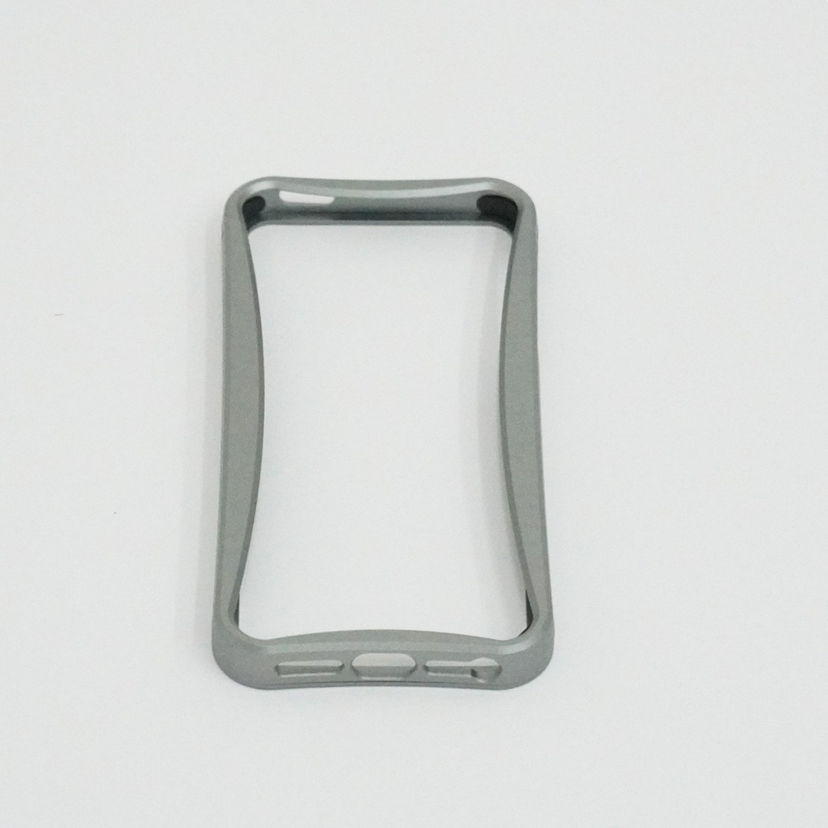 【在庫処分セール】iPhone5用アルミバンパーフレーム ガンメタ【EM-IP5ALBPCASE-GM】