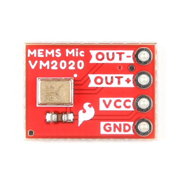 Analog MEMS Microphone Breakout VM2020【BOB-21537】