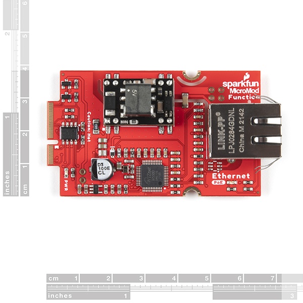 MicroMod Ethernet Function Board W5500【COM-18708】