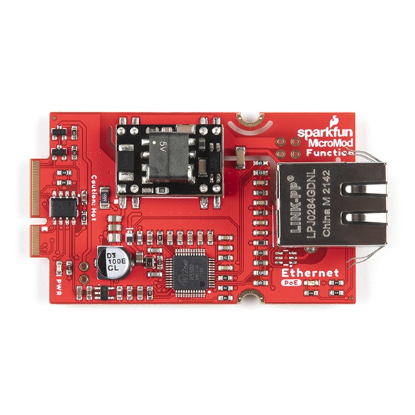 MicroMod Ethernet Function Board W5500【COM-18708】