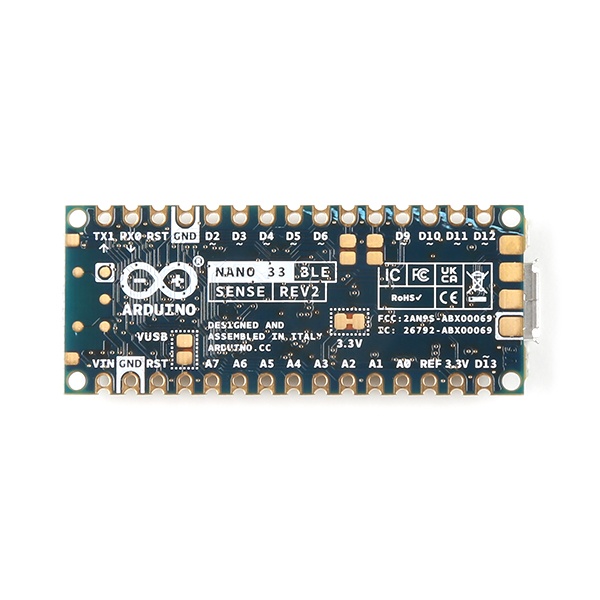 Arduino Nano BLE Sense Rev2【DEV-21252】