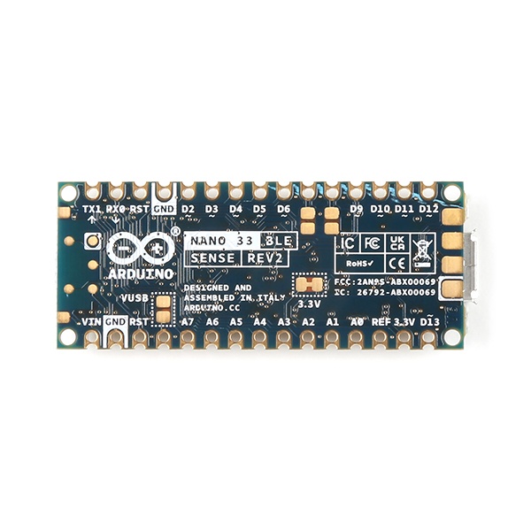 Arduino Nano BLE Sense Rev2【DEV-21252】