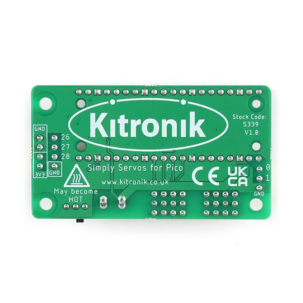 Kitronik Simply Servos Board【ROB-20040】