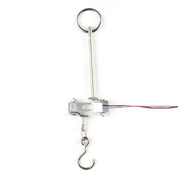 Load Cell 10kg Straight Bar with Hook【SEN-21669】