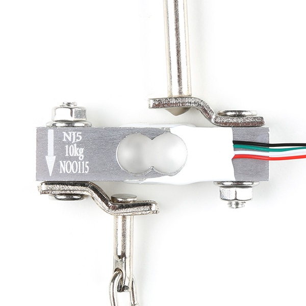 Load Cell 10kg Straight Bar with Hook【SEN-21669】