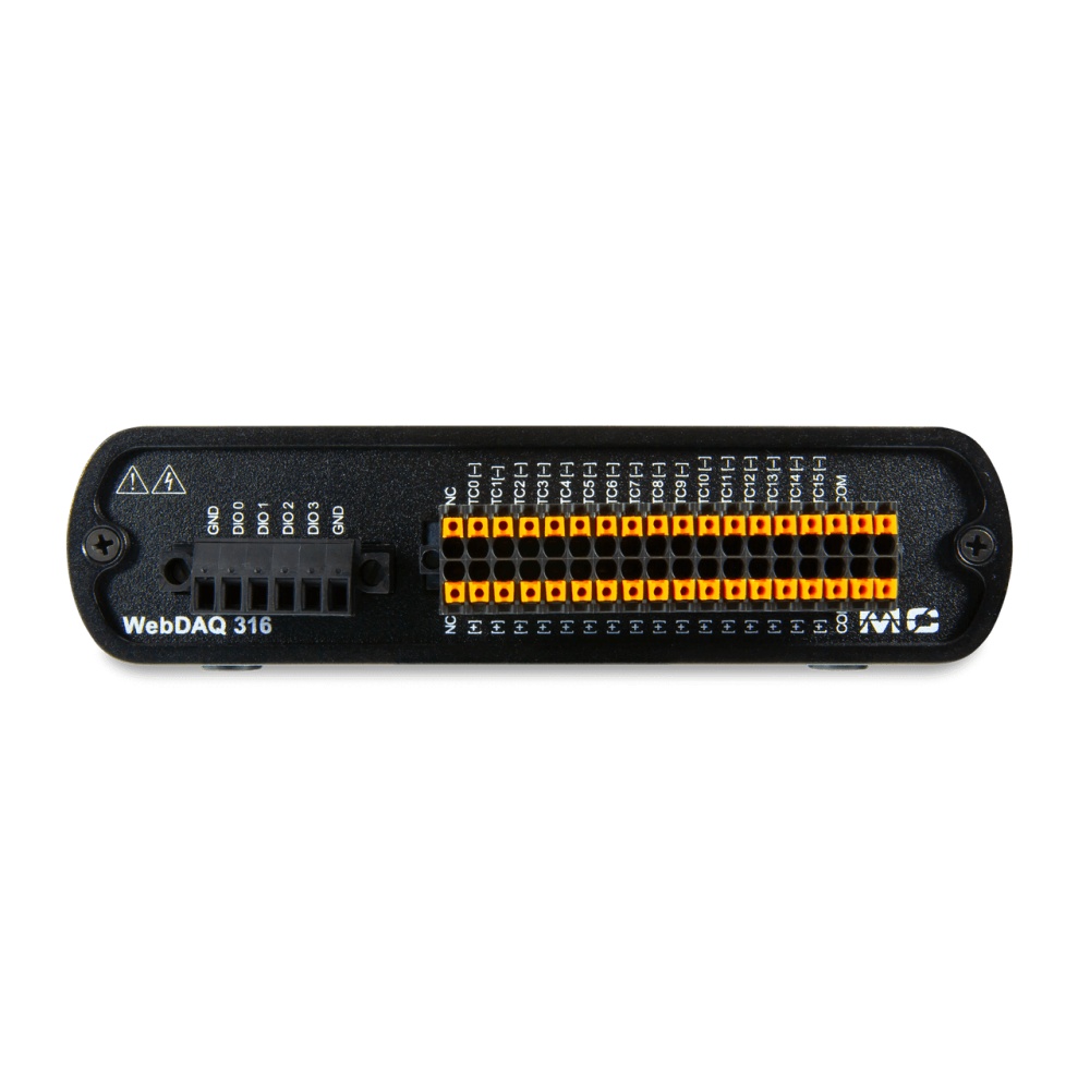MCC WebDAQ 316：インターネット対応熱電対データロガー【6069-410-005】