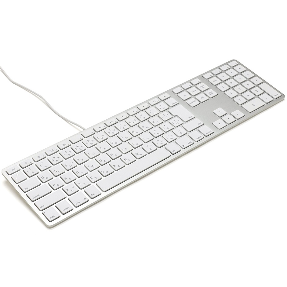 Matias Wired Aluminum keyboard for Mac - Silver 日本語配列【FK318S-JP/2】