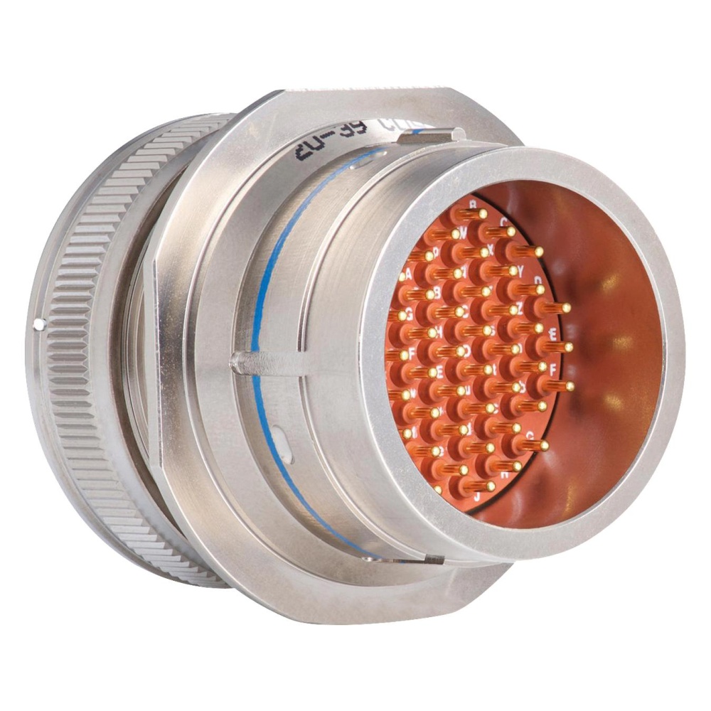 MIL SPEC CIR CONN RCPT 9-35 CRIMP DBAS 974-09-35 PN 059 DEUTSCH / TE ...