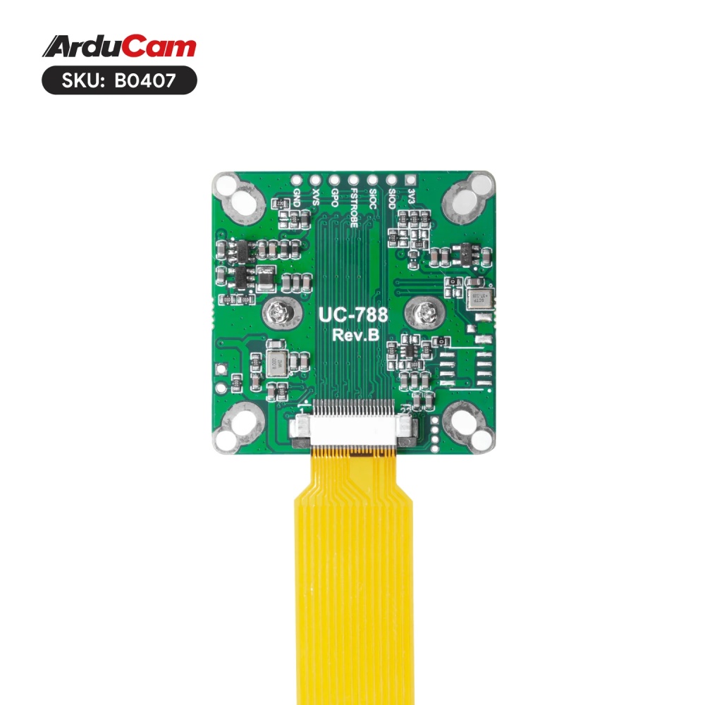Arducam IMX462搭載 Raspberry Pi用低照度カメラ(IRカットフィルタ内蔵)【UCTRONICS-B0407】