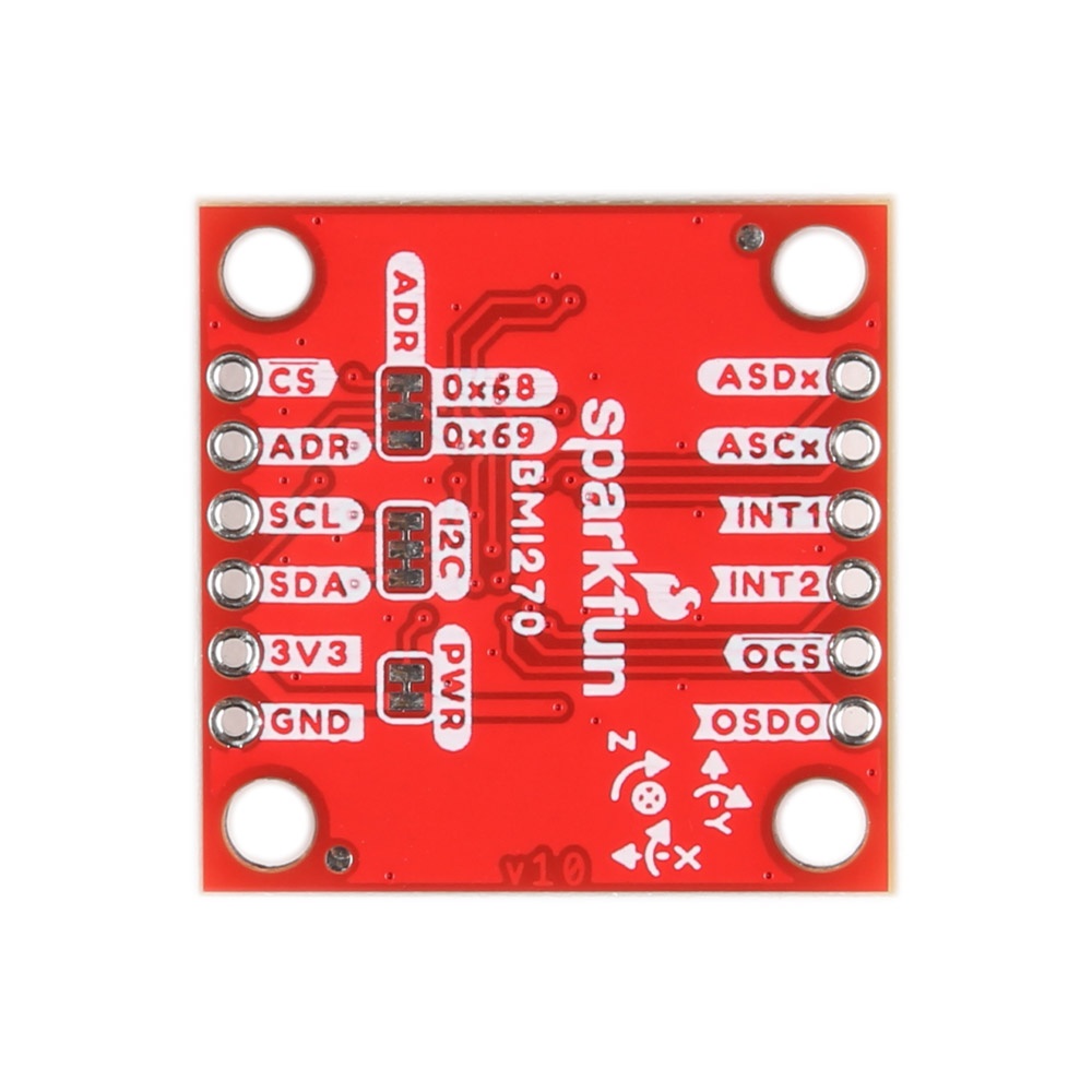 SparkFun 6DoF IMUブレイクアウトボード - BMI270(Qwiic)【SEN-22397】