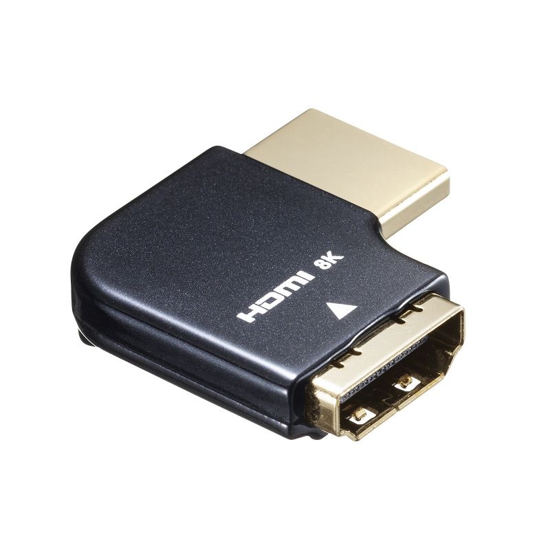 HDMIアダプタ L型(右)【AD-HD28LYR】