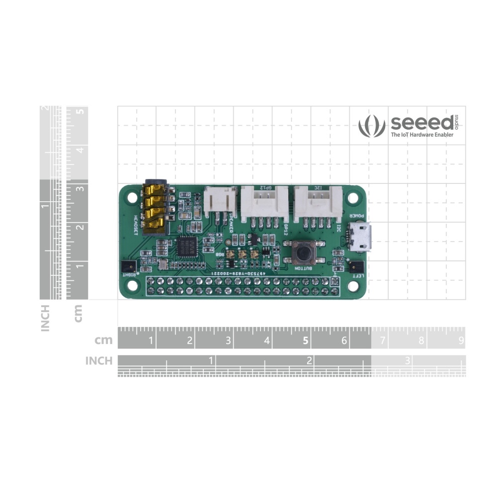 reSpeaker 2マイク Pi HAT【107100001】