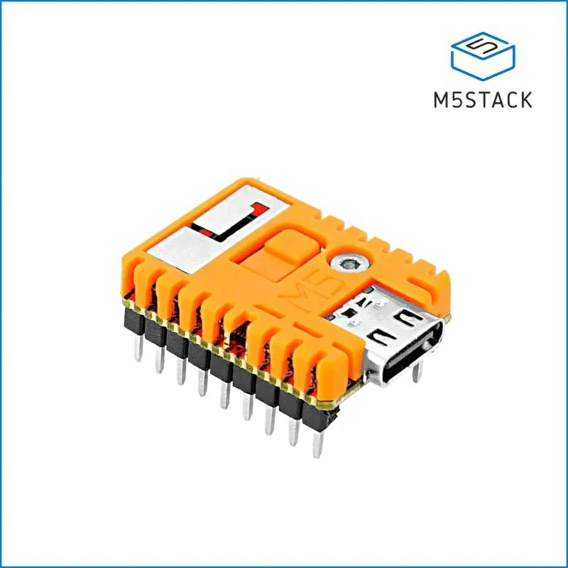 M5StampS3(2.54mmピッチピンヘッダ実装版)【M5STACK-S007-PIN254】