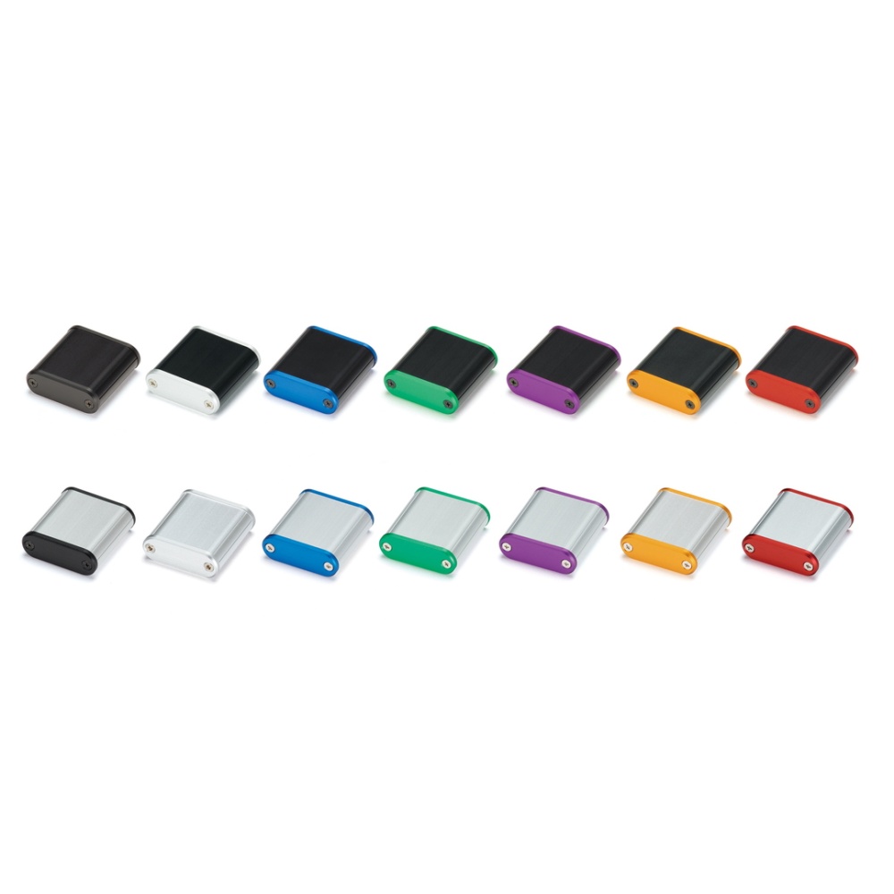 MXA型アルミモバイルケース(24×82×94/ブラック/パープル)【MXA2-8-9BPH】