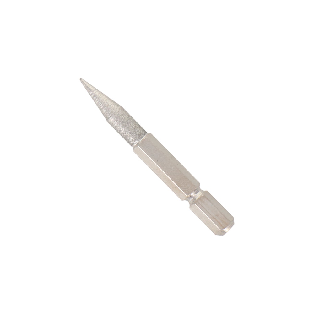 六角軸ダイヤモンドロータリーバー 円筒先丸型 6.0mm【CI-0625】
