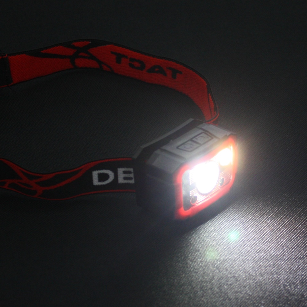 充電式LED距離センサーヘッドライト【DT-HL-07】