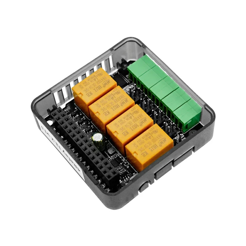 M5Stack用STM32搭載 4チャンネルリレーモジュール V1.1-13.2【M5STACK-M121-V11】