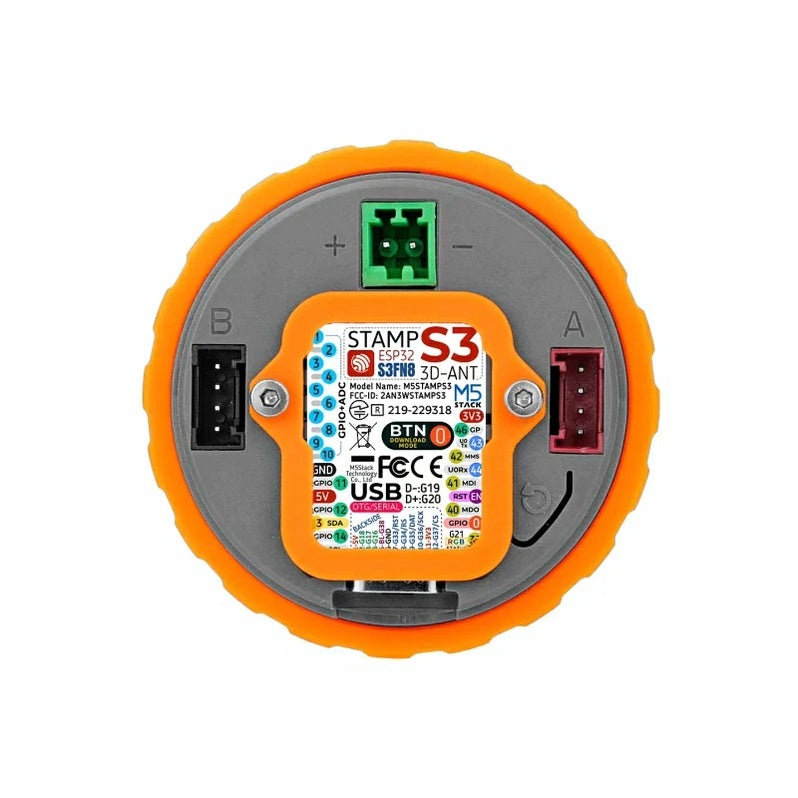 M5Stack Dial ESP32S3 スマートロータリーノブ 【M5STACK-K130】
