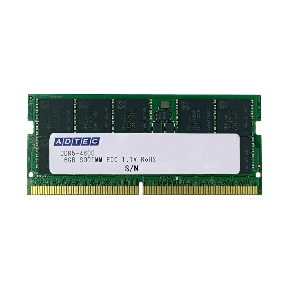 PC5-4800規格 DDR4-SDRAM SO-DIMM ECC for Mobile Workstation PC5-4800規格 DDR4-SDRAM SO-DIMM ECC for Mobile Workstation
