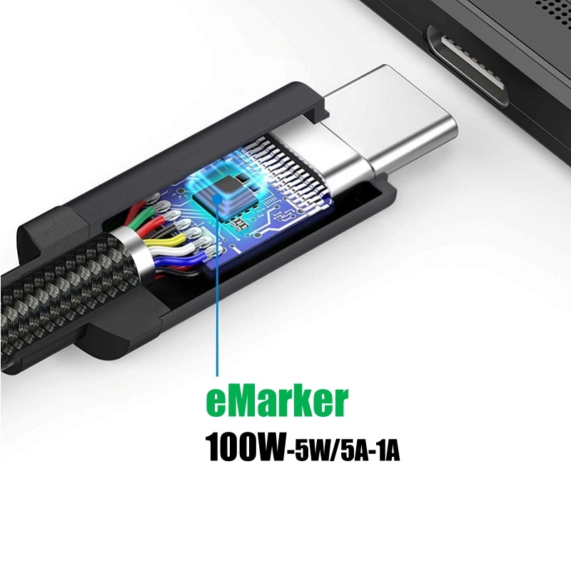 USB3.2 Gen2 Type-C to C ケーブル(100W/10Gbps/4K 出力対応/100cm/ブラック)【APC-V110CC-4K】