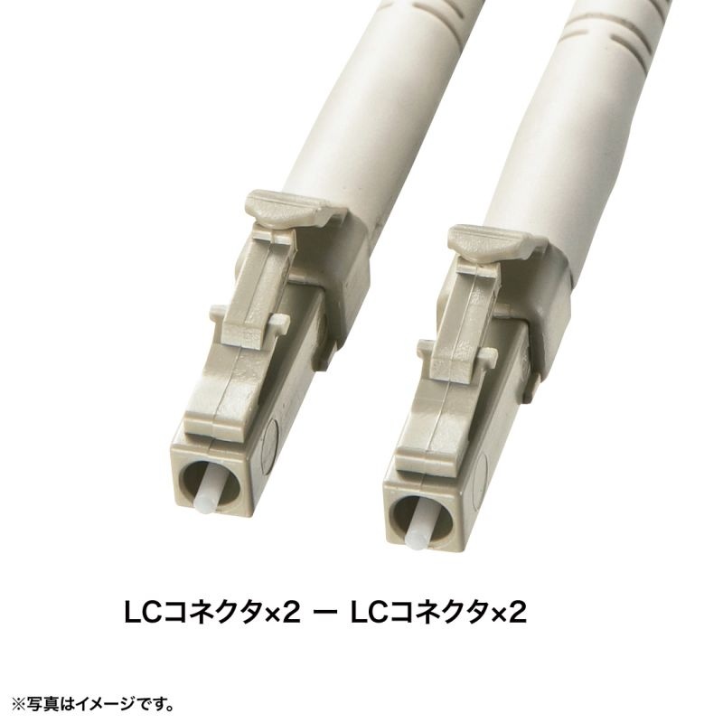 タクティカル光ファイバケーブル(マルチ50μm、LC×2-LC×2、5m)【HKB-LCLCTA5-05N】