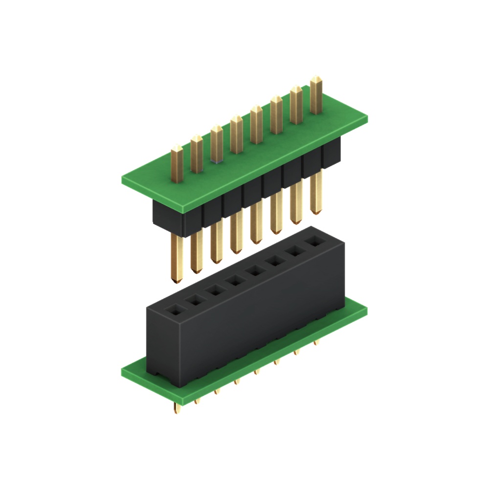 1.27mmピッチピンソケット(20ピン)【2200SA-20G-34】