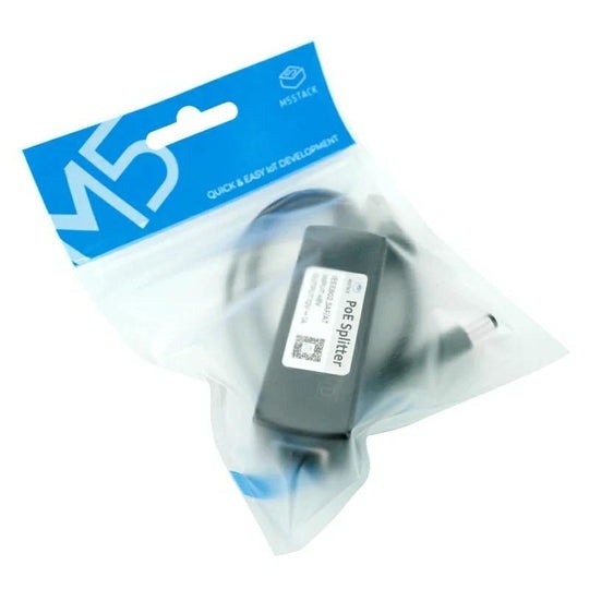 PoEスプリッタ IEEE802.3-AF/AT(12V/1A)【M5STACK-A139】