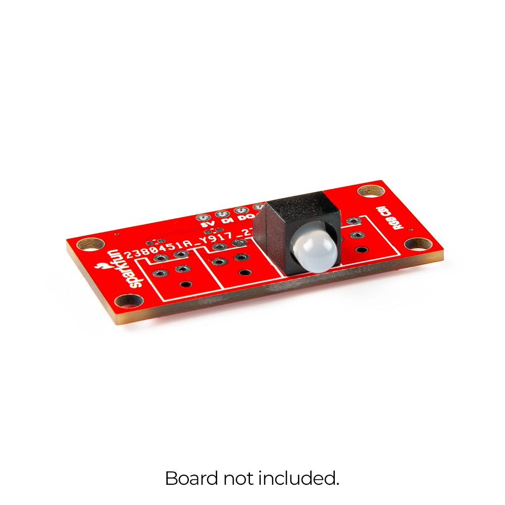 SparkFun RGB Addressable CBI LED 5mm - Right Angle【COM-23649】