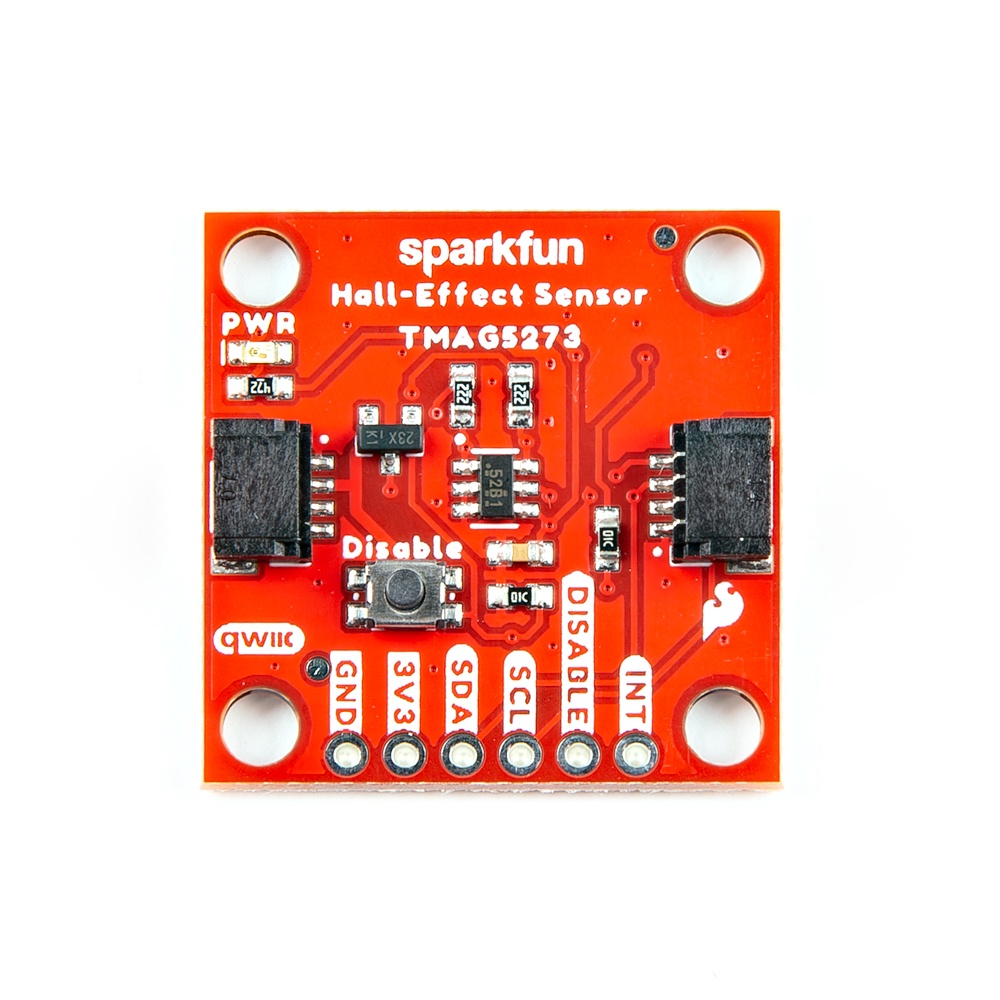 SparkFun Linear 3D Hall-Effect Sensor - TMAG5273 (Qwiic)【SEN-23880】