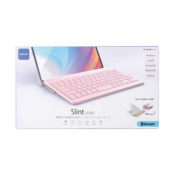 充電式Bluetooth Ultra slimキーボード Slint【TK-TM15BPPN】