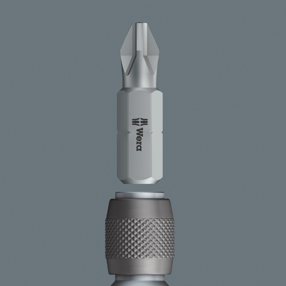WERA ベラ ボールロック付き クイックアダプター 1/4HEX-1/4DR 【042750】