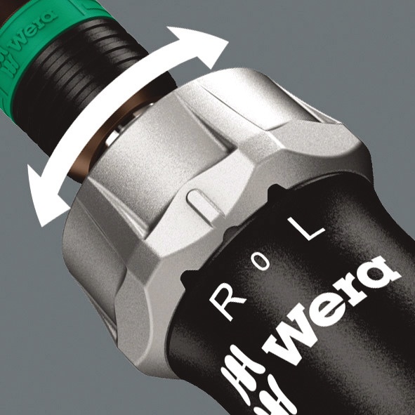 WERA ベラ 差込角1/4Hex 全長142mm ラチェットドライバーハンドル 【051461】